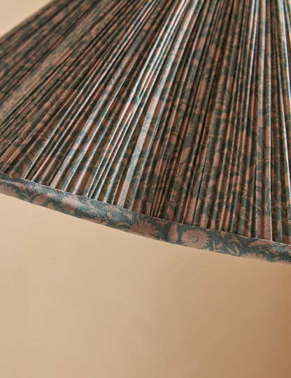 Jordan Floor Lamp fransen and antique brass finish product view 4