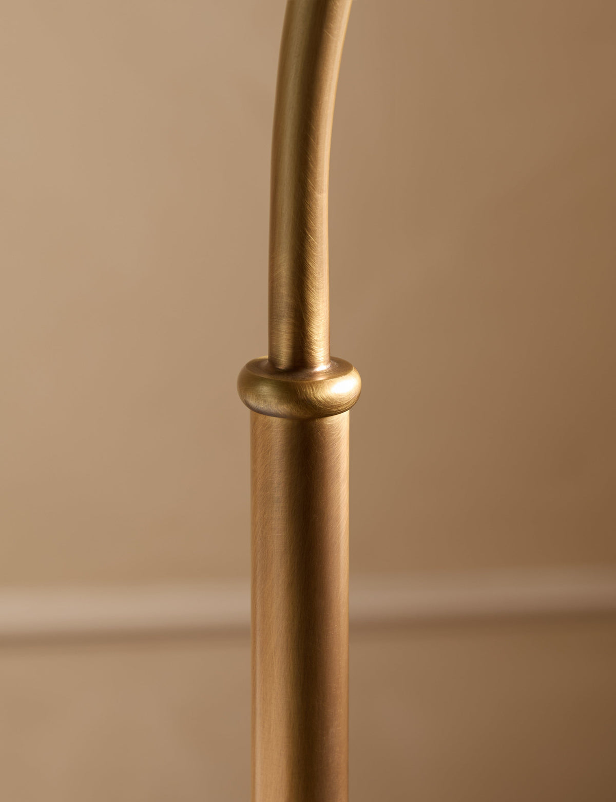 Jordan Floor Lamp fransen and antique brass finish product view 6