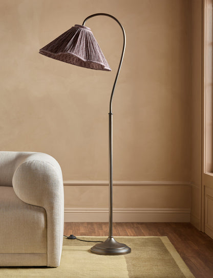Jordan Floor Lamp romaric and antique bronze finish product view 13