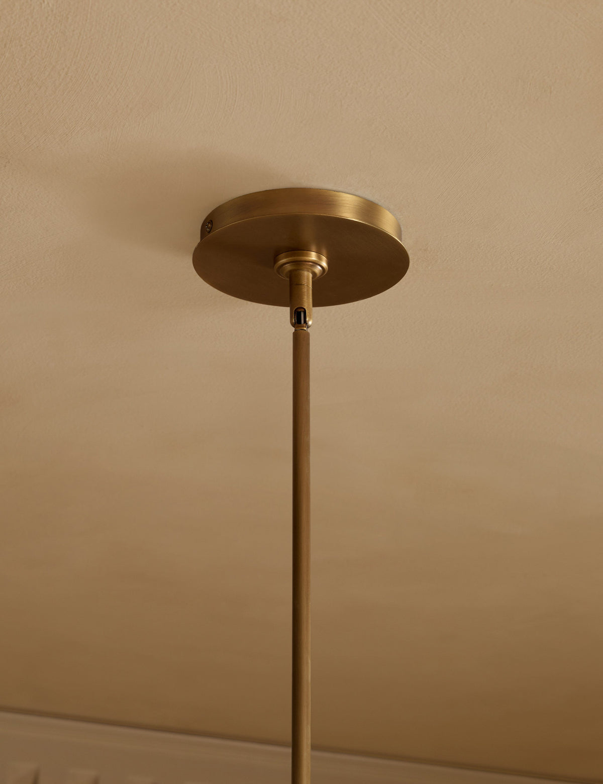 Jordan Pendant Light fransen and antique brass finish product view 29