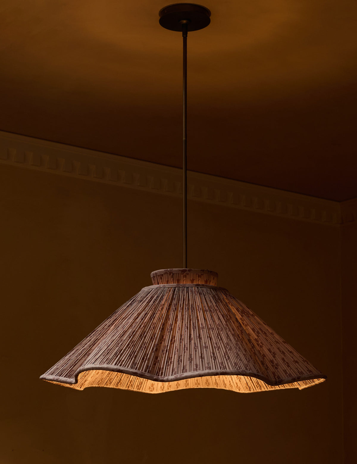 Jordan Pendant Light romaric and antique bronze finish product view 23