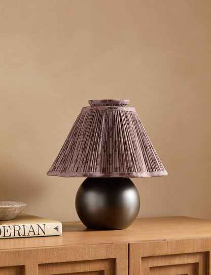 Jordan Table Lamp romaric and antique bronze finish product view 2