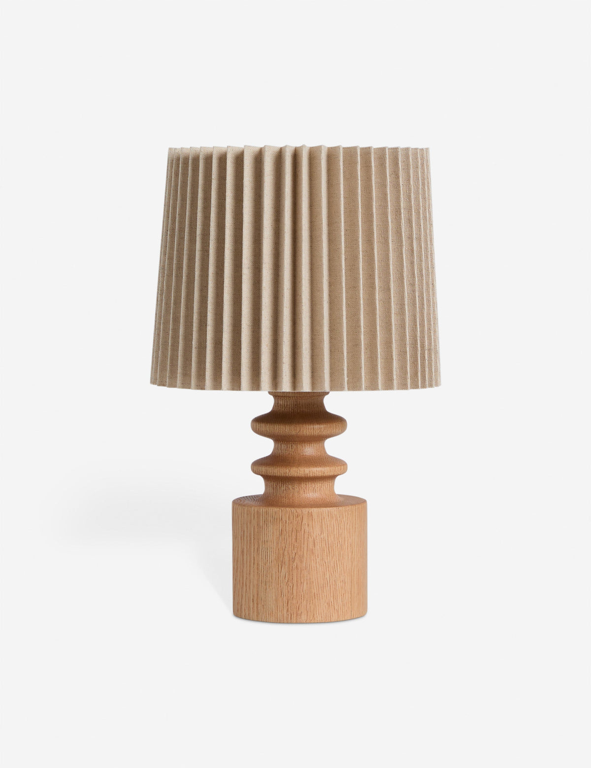 Joshi Table Lamp natural finish product view 2