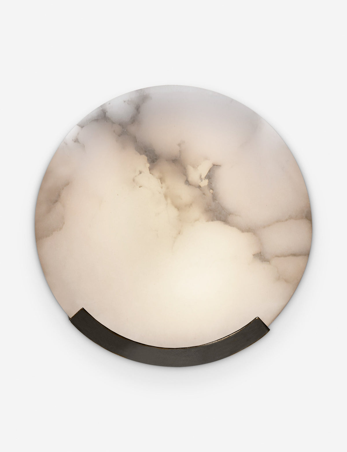 Melange Disc Sconce bedroom wall light front view