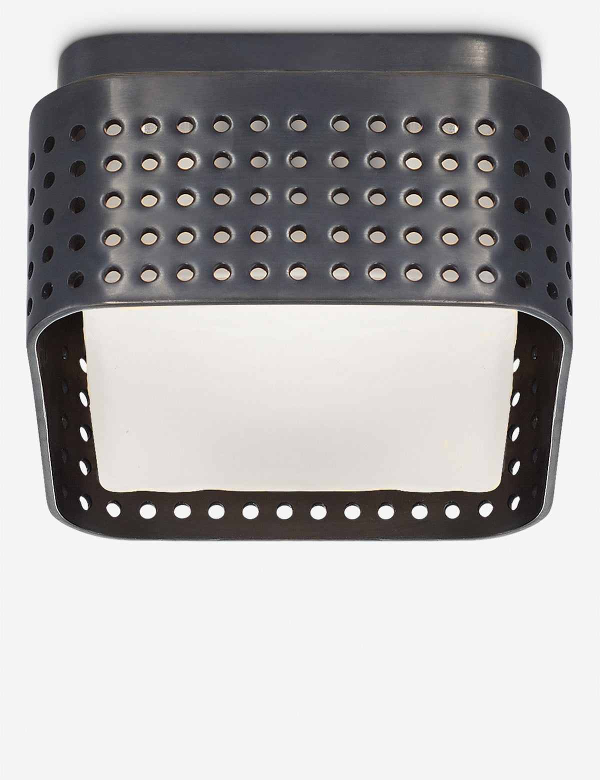 Precision Solitaire Square Mini Flush Mount Light product view 2