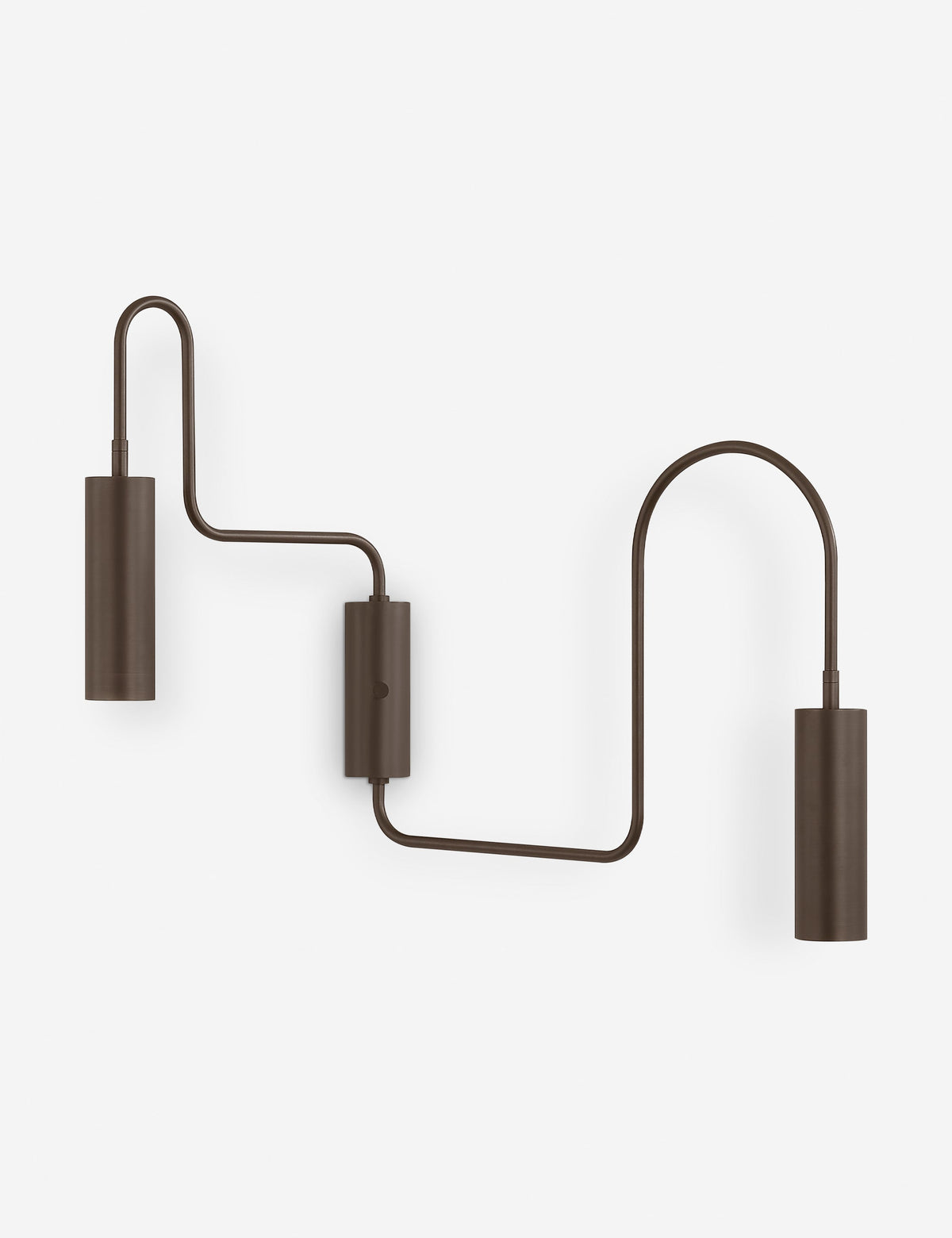 Keldan Adjustable Sconce bedroom wall light front view