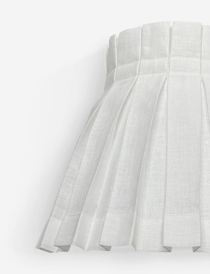 Solid Classic Box Pleat Lampshade product view 3