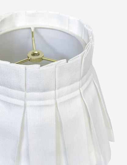 Solid Classic Box Pleat Lampshade product view 4