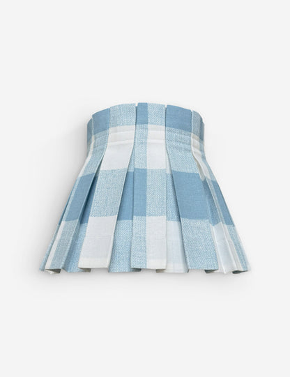 Plaid Classic Box Pleat Lampshade product view 5