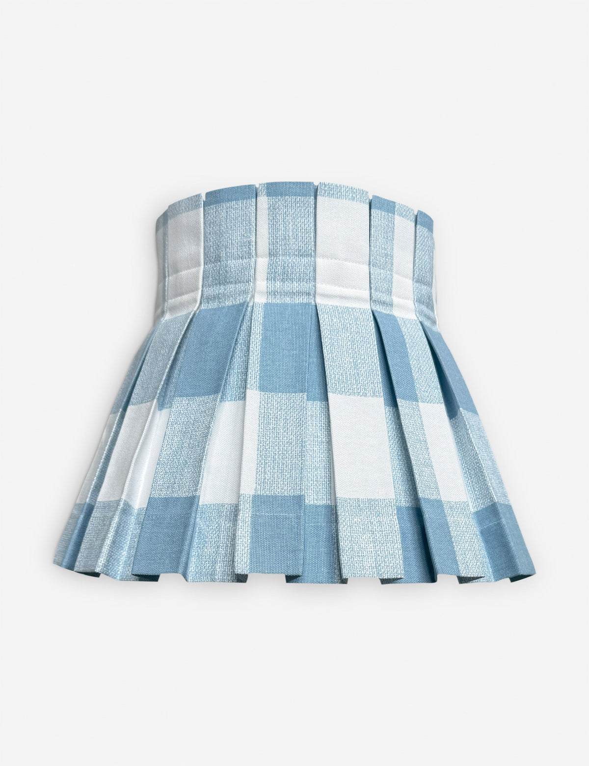 Plaid Classic Box Pleat Lampshade product view 6