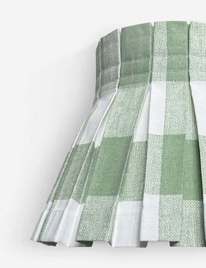 Plaid Classic Box Pleat Lampshade product view 3