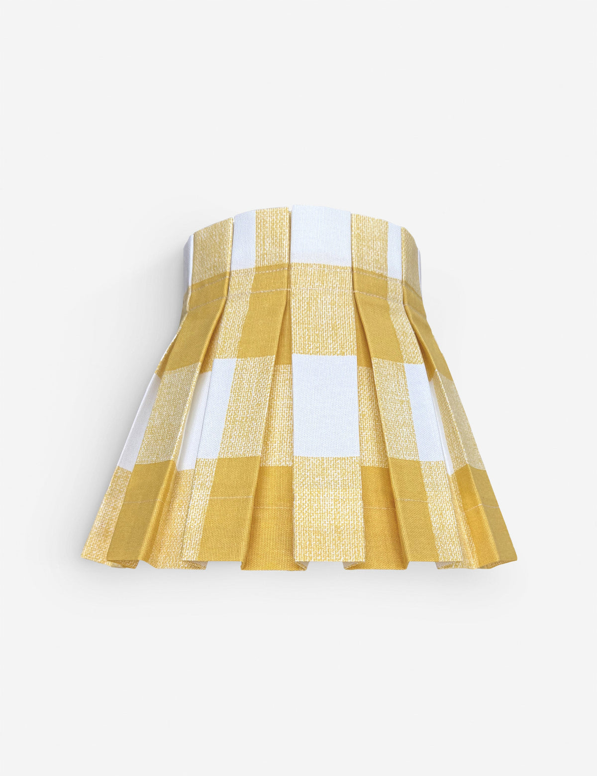 Plaid Classic Box Pleat Lampshade product view 9