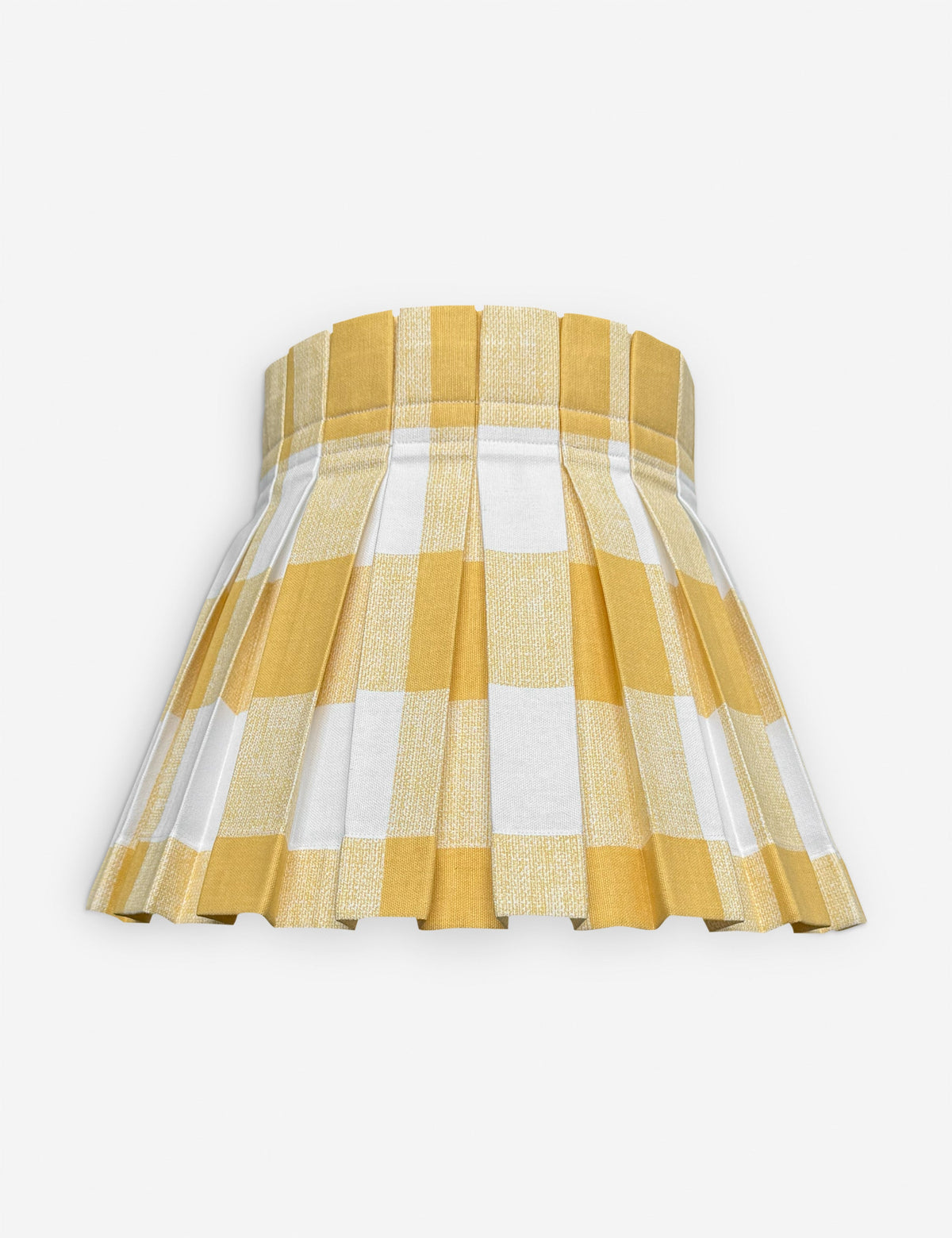 Plaid Classic Box Pleat Lampshade product view 10