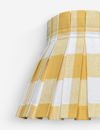 Plaid Classic Box Pleat Lampshade product view 11