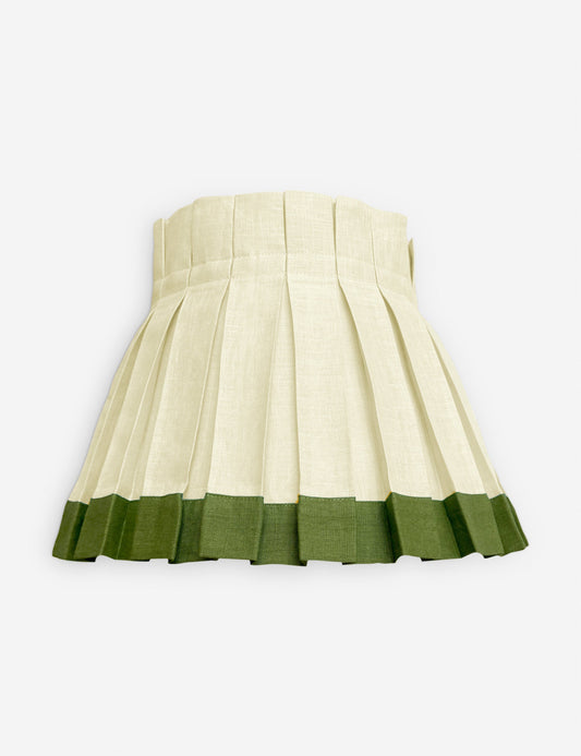 Color Block Classic Box Pleat Lampshade product view 2