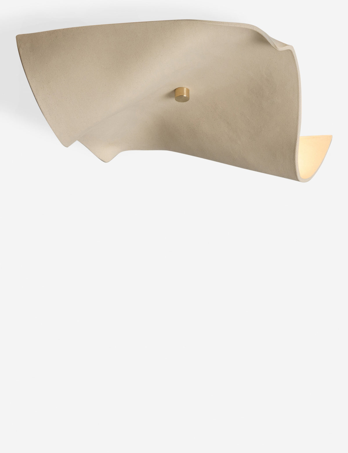 Shan Flush Mount Light bone finish product view 6