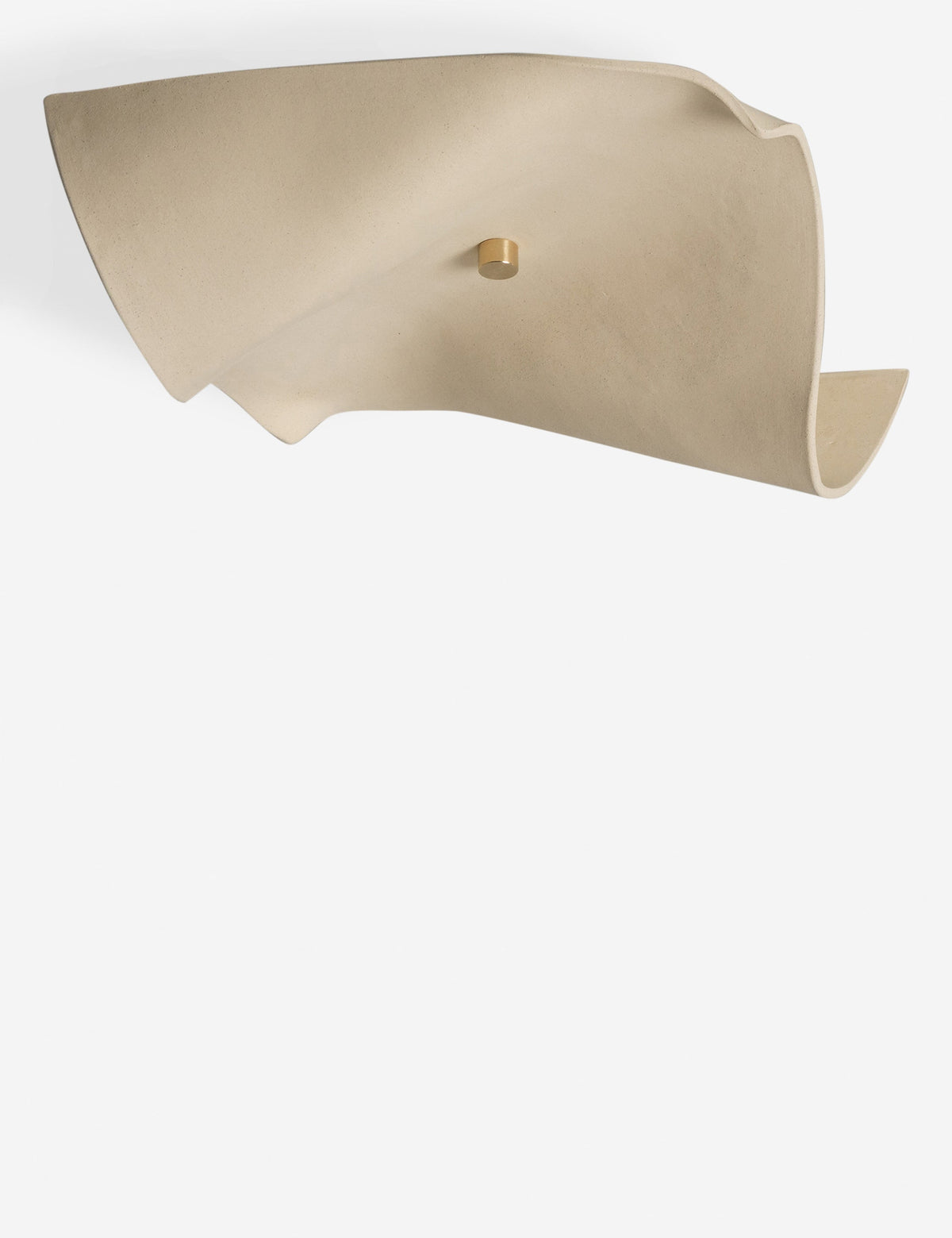 Shan Flush Mount Light bone finish product view 5