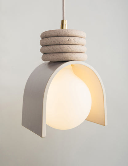 Lunar Pendant kitchen island light front view