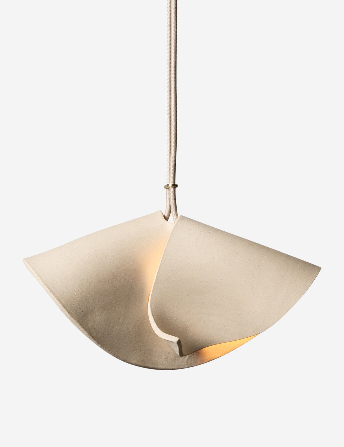 Shado Pendant bone finish product view 7