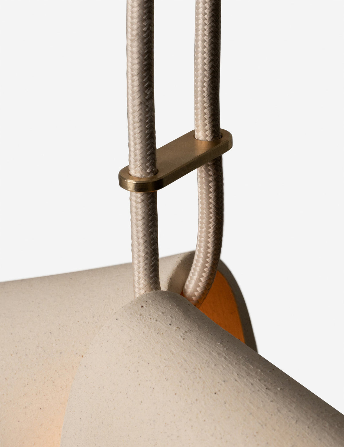 Shado Pendant bone finish product view 11