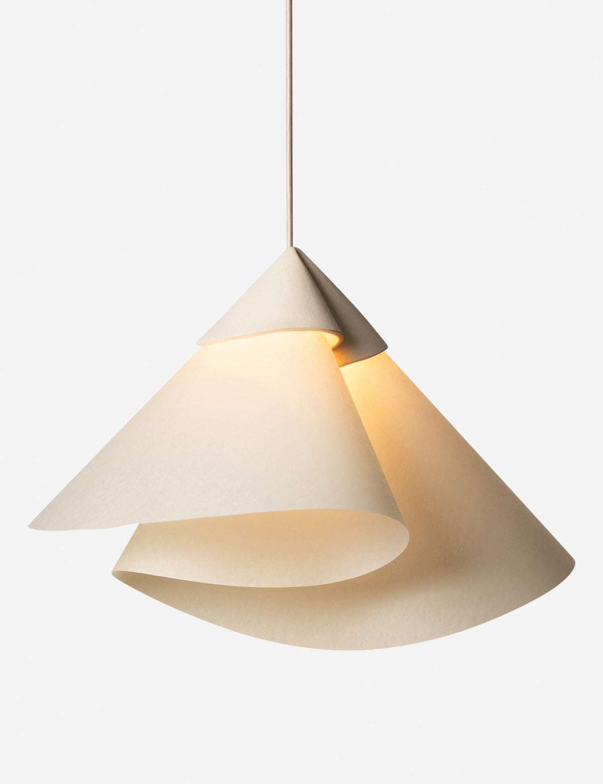 Shayd Pendant Light bone finish product view 6