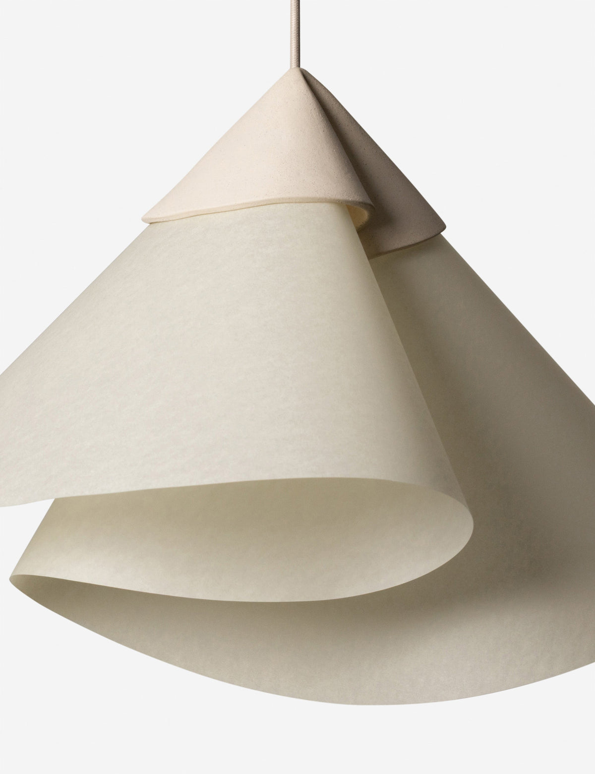 Shayd Pendant Light bone finish product view 7