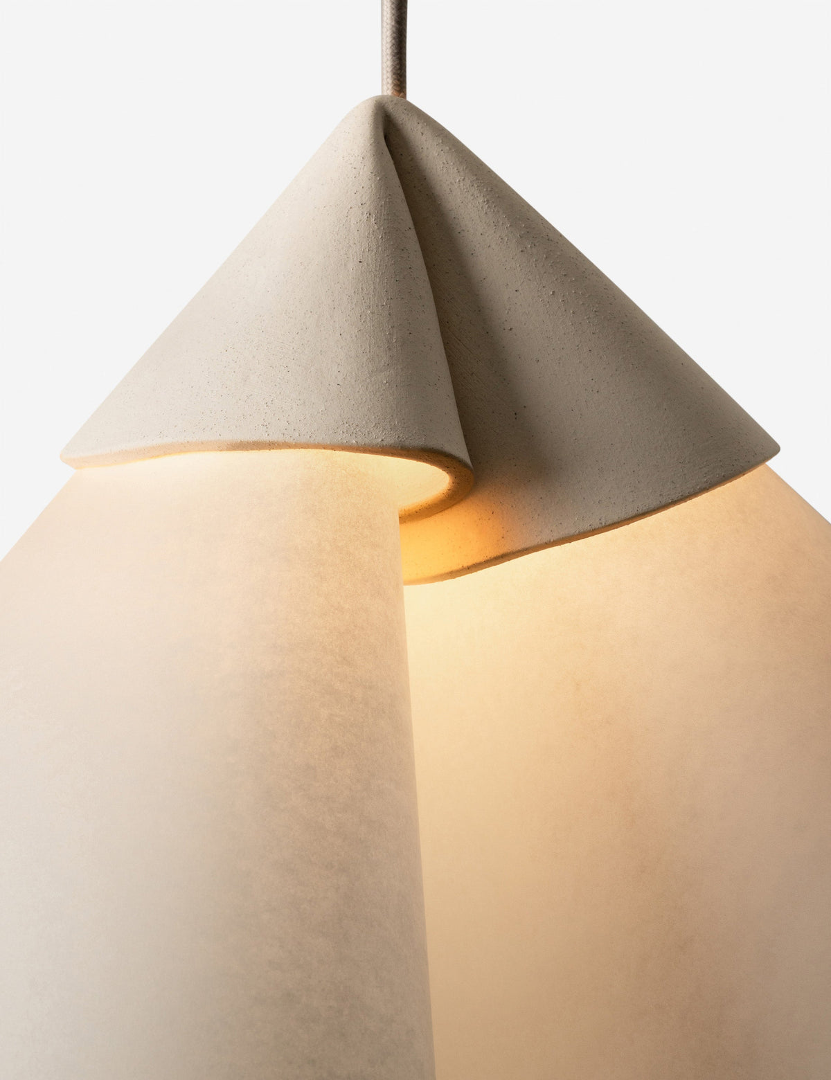 Shayd Pendant Light bone finish product view 8