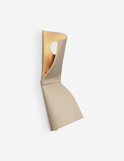 Shai Double Sconce bone finish product view 9