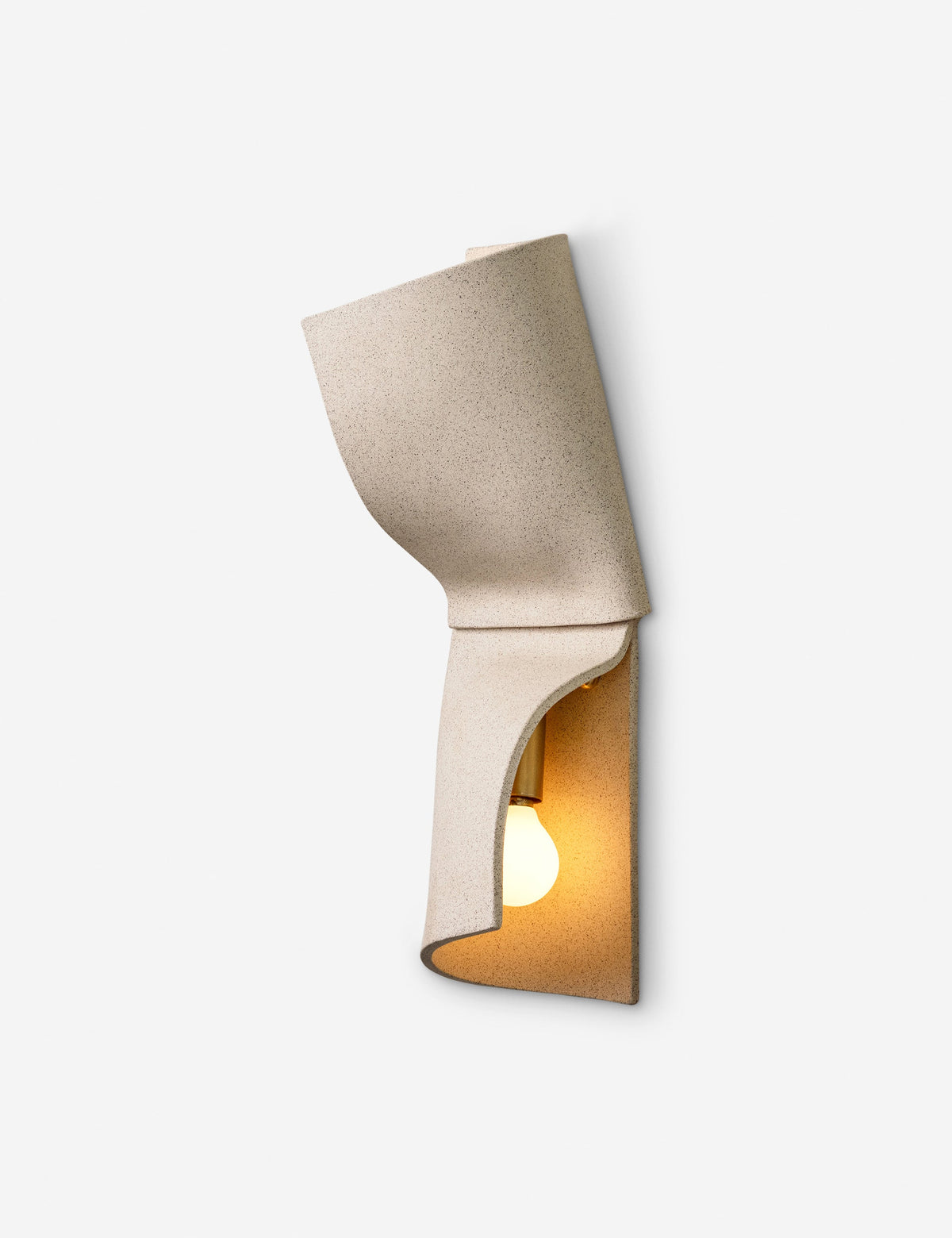 Shai Double Sconce sand finish product view 2