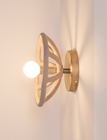 Prong Sconce sand finish product view 4