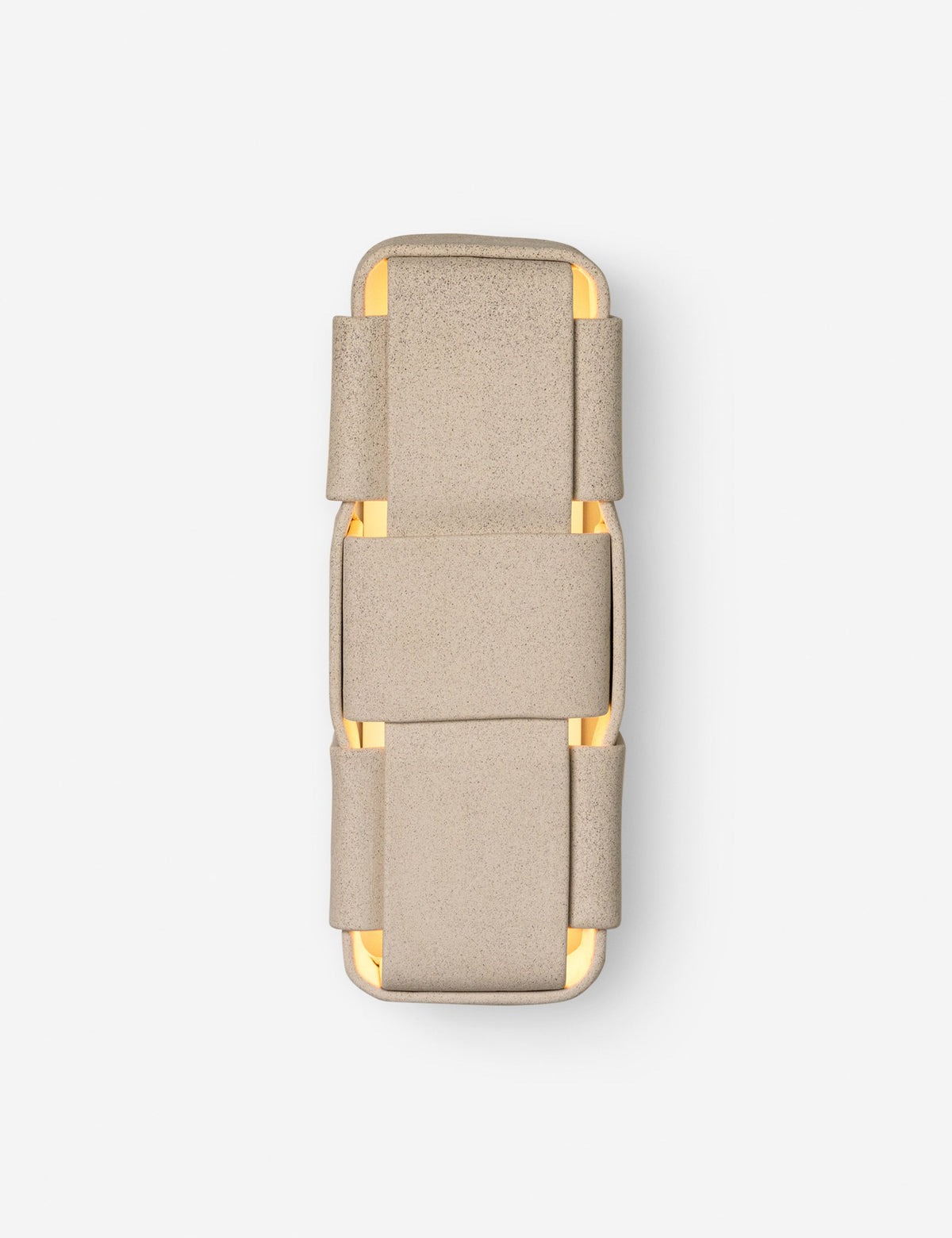 Stria Sconce sand finish product view 2