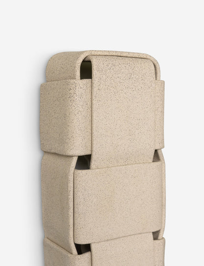 Stria Sconce sand finish product view 5