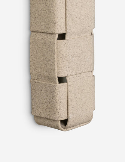 Stria Sconce sand finish product view 32