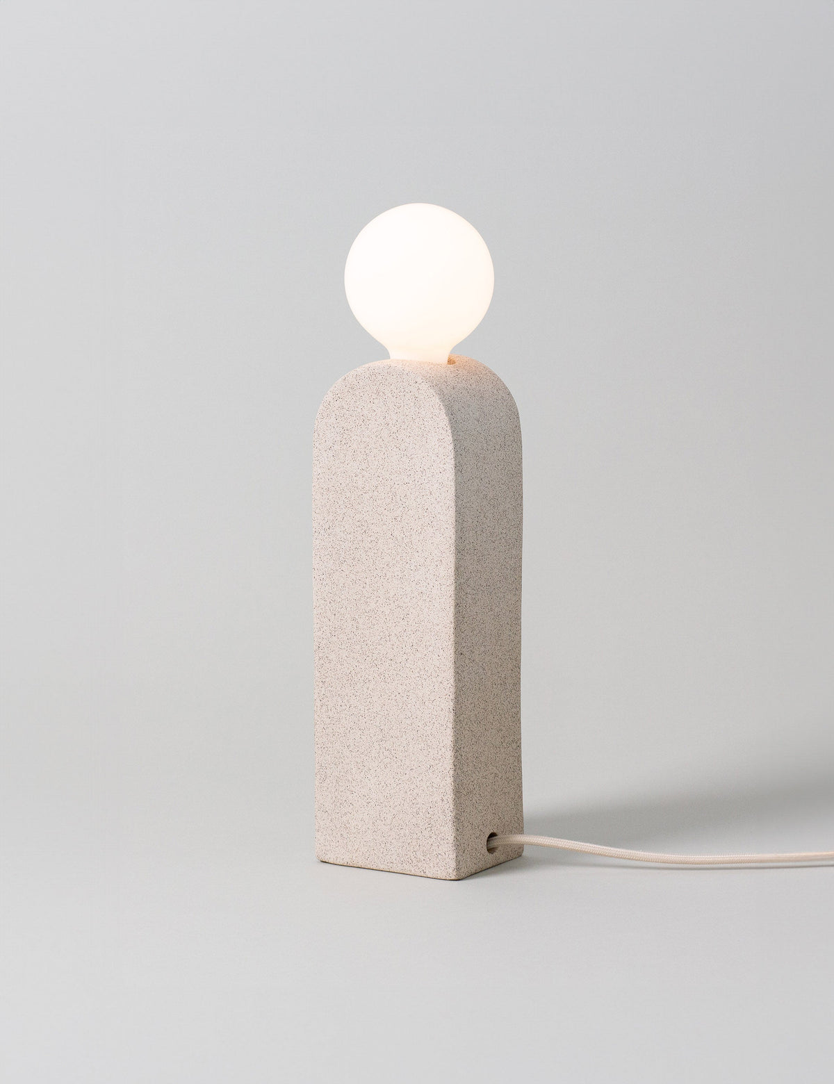 Denali Table Lamp sand finish product view 2
