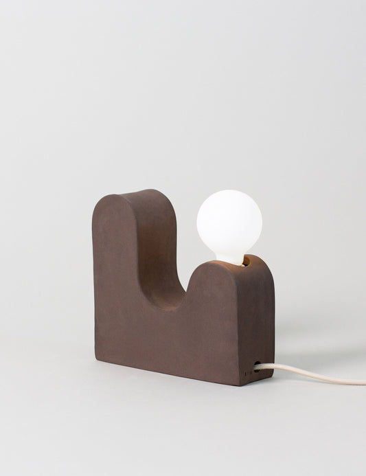 Little Hills Table Lamp loam finish product view 2