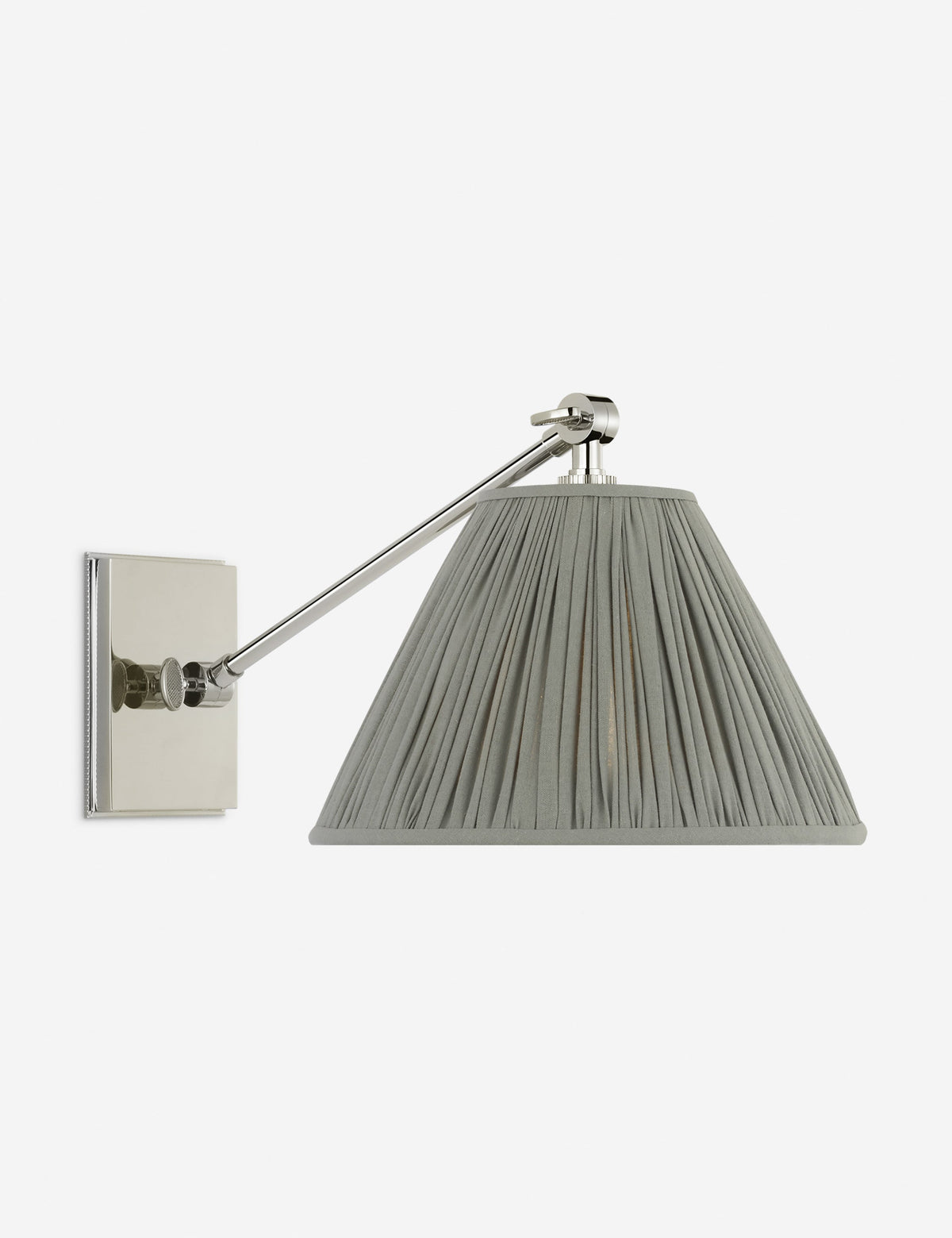 Talitha Articulating Sconce bedroom wall light front view