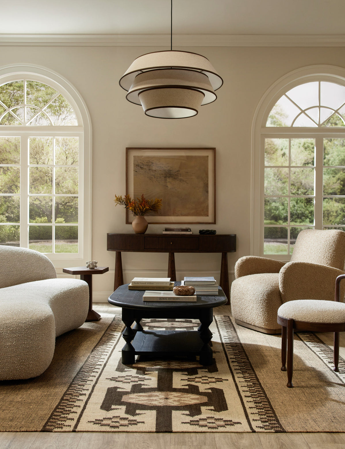 Pittman Pendant Light styled in a room