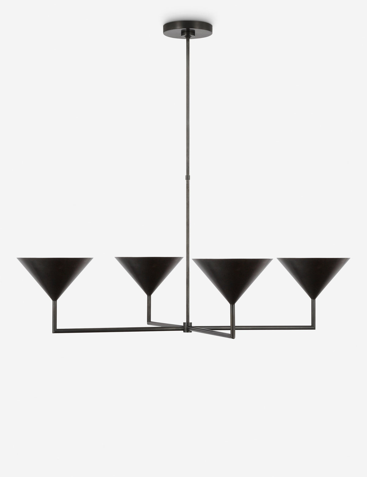 Thierry Chandelier dining room light front view