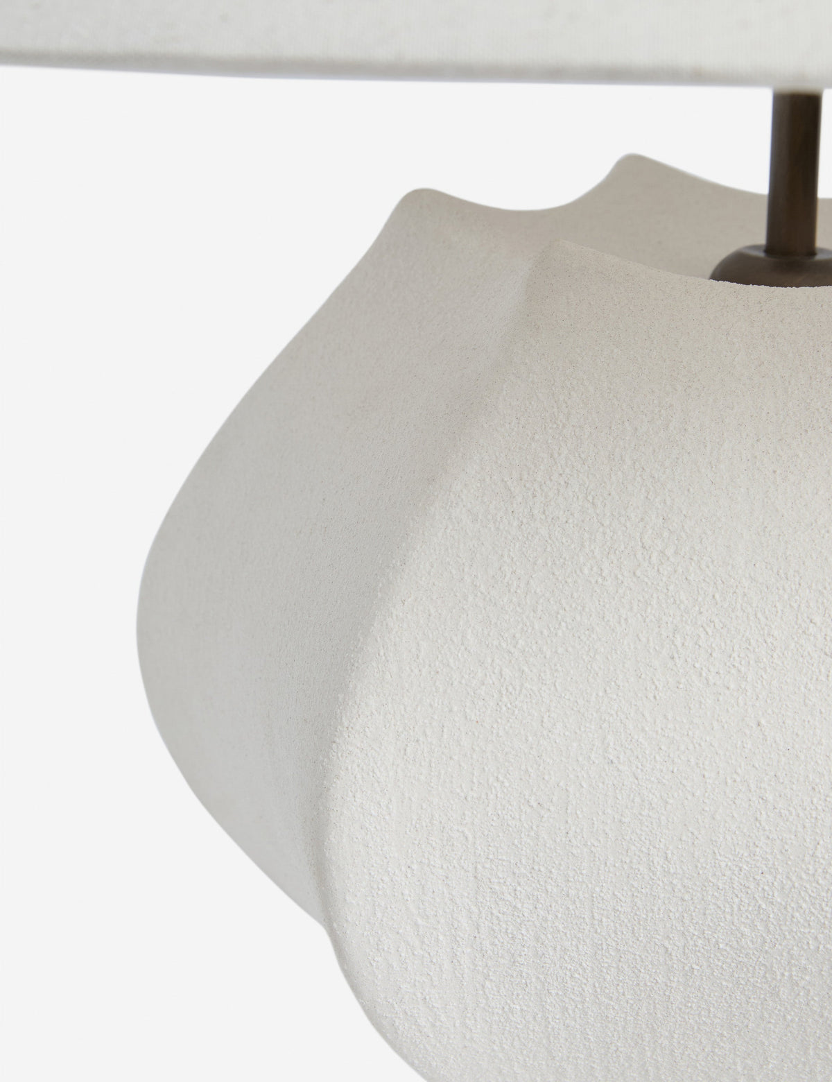Punto Table Lamp ivory finish product view 5
