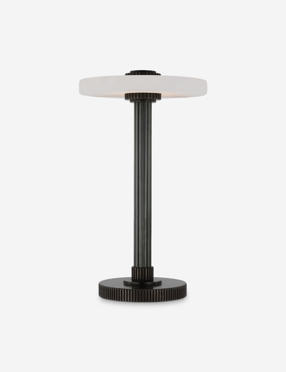 Davide Cordless Mini Table Lamp cordless lamp front view