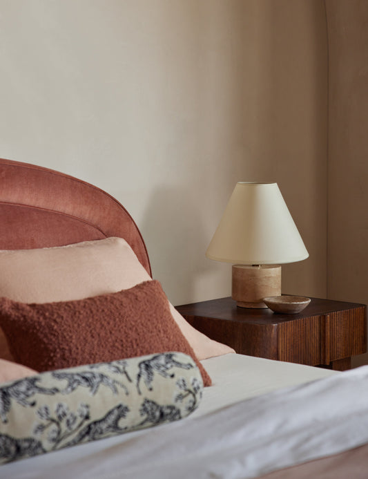 Bronte Table Lamp bedside lamp in a styled room