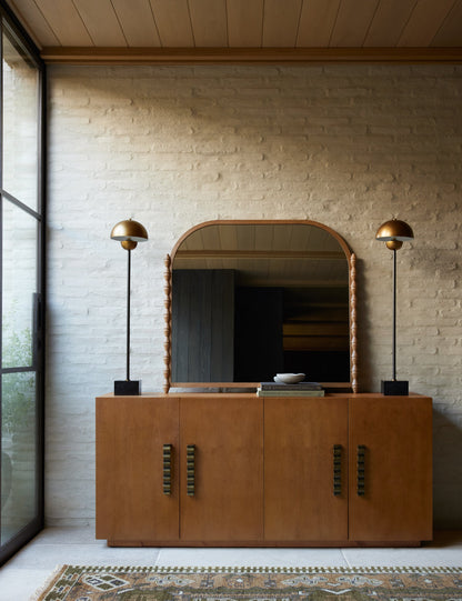 Aziel Table Lamp styled in a room