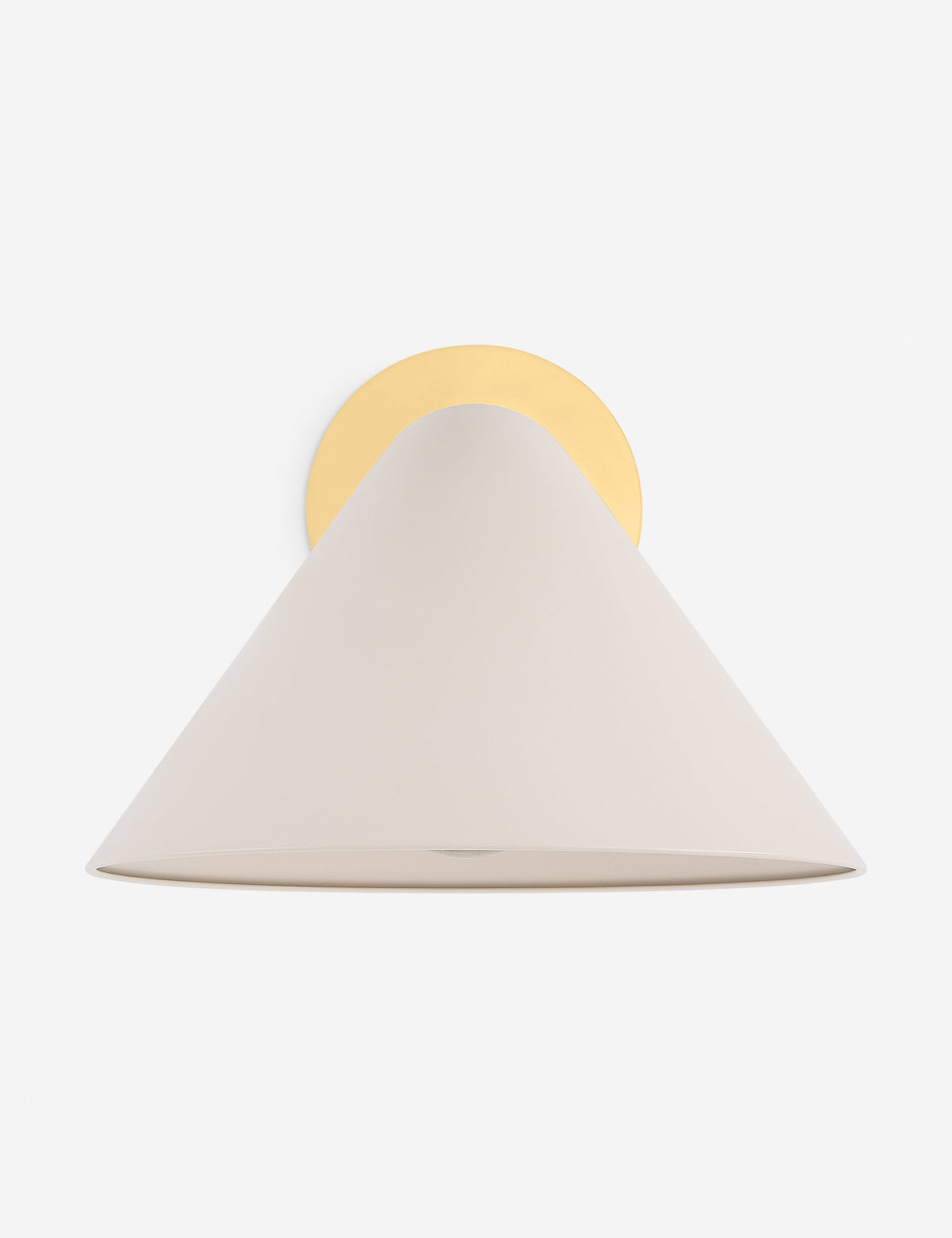 Citrine Sconce bedroom wall light front view