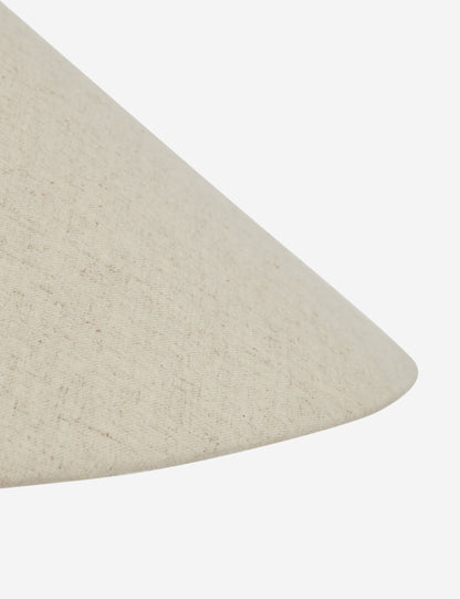 Seine Table Lamp travertine finish product view 7