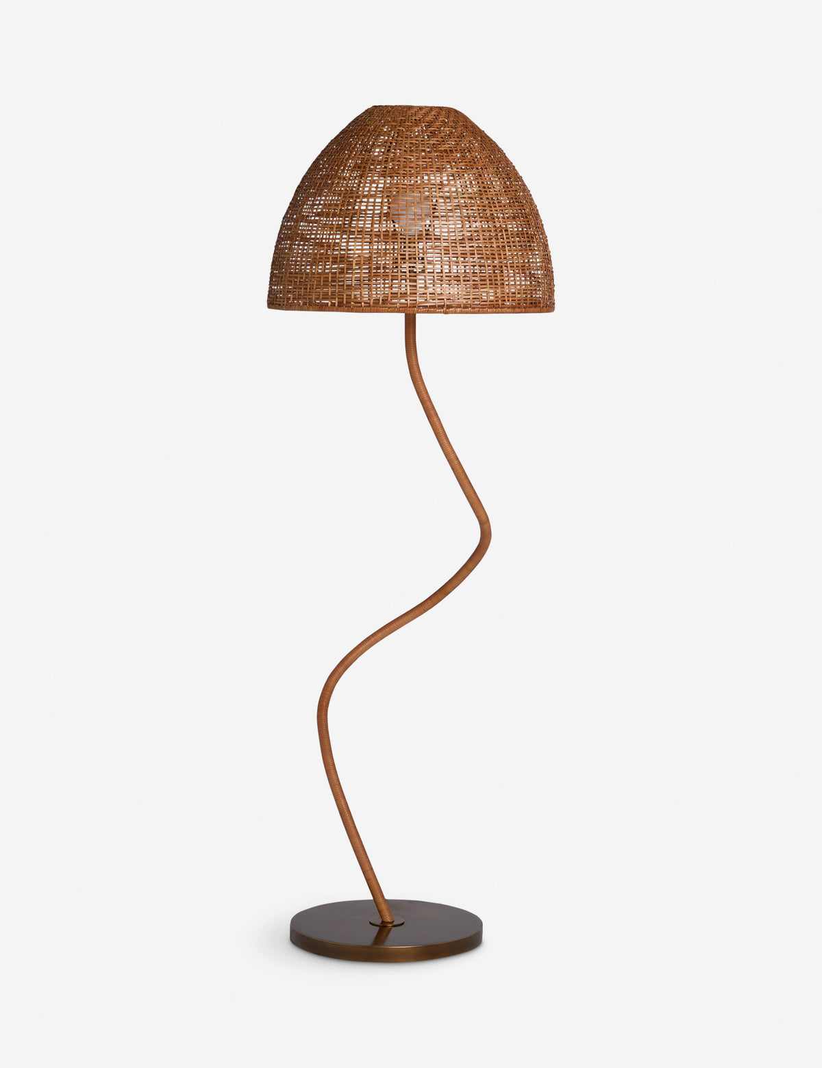 Senara Floor Lamp natural finish product view 2