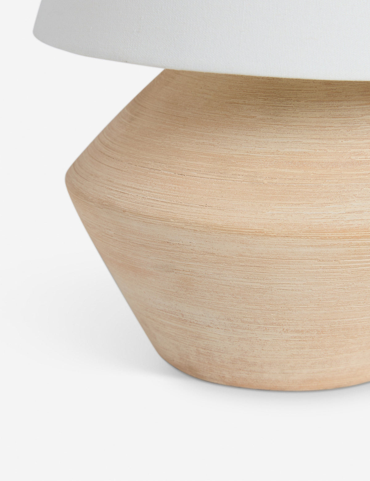 Seri Table Lamp ivory finish product view 10