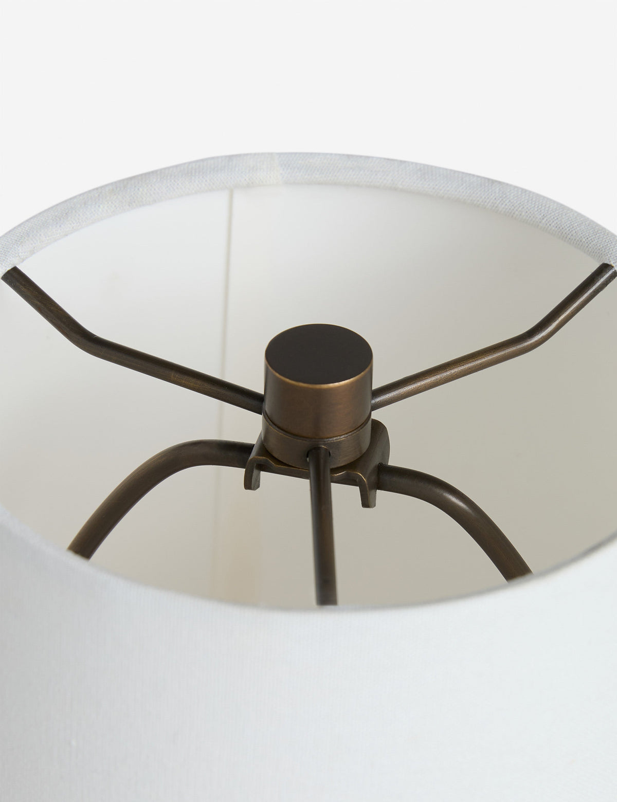 Seri Table Lamp ivory finish product view 11