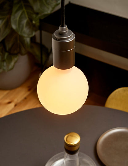 Sphere III 7W LED Bulb (Set of 2) styled in a room
