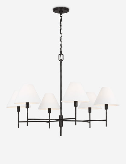 Mansfield Chandelier dining room light front view