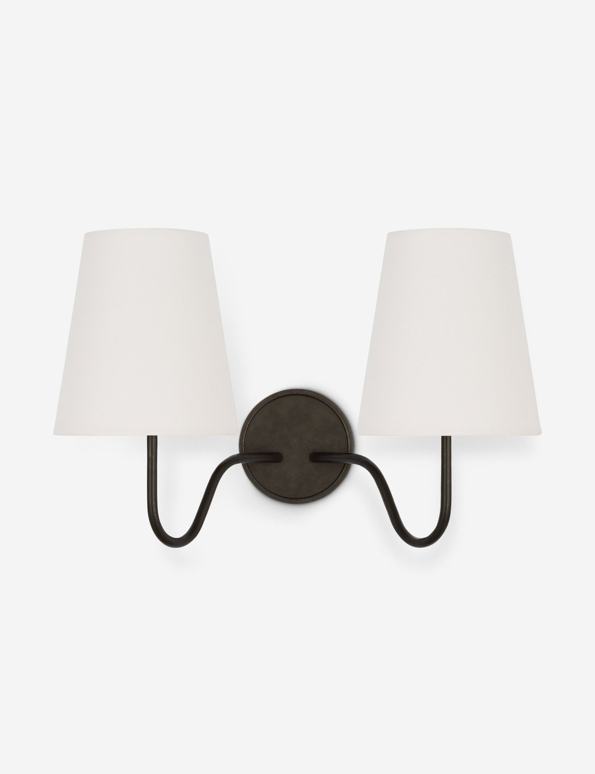 Lyndsie Double Sconce bedroom wall light front view